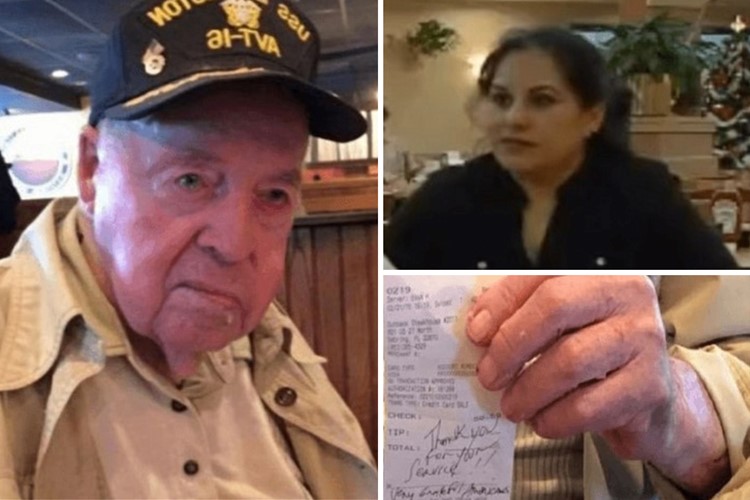 Waitress Serves Grumpy Old Man For 7 Years, Then Receives A Gift After He Passes Away